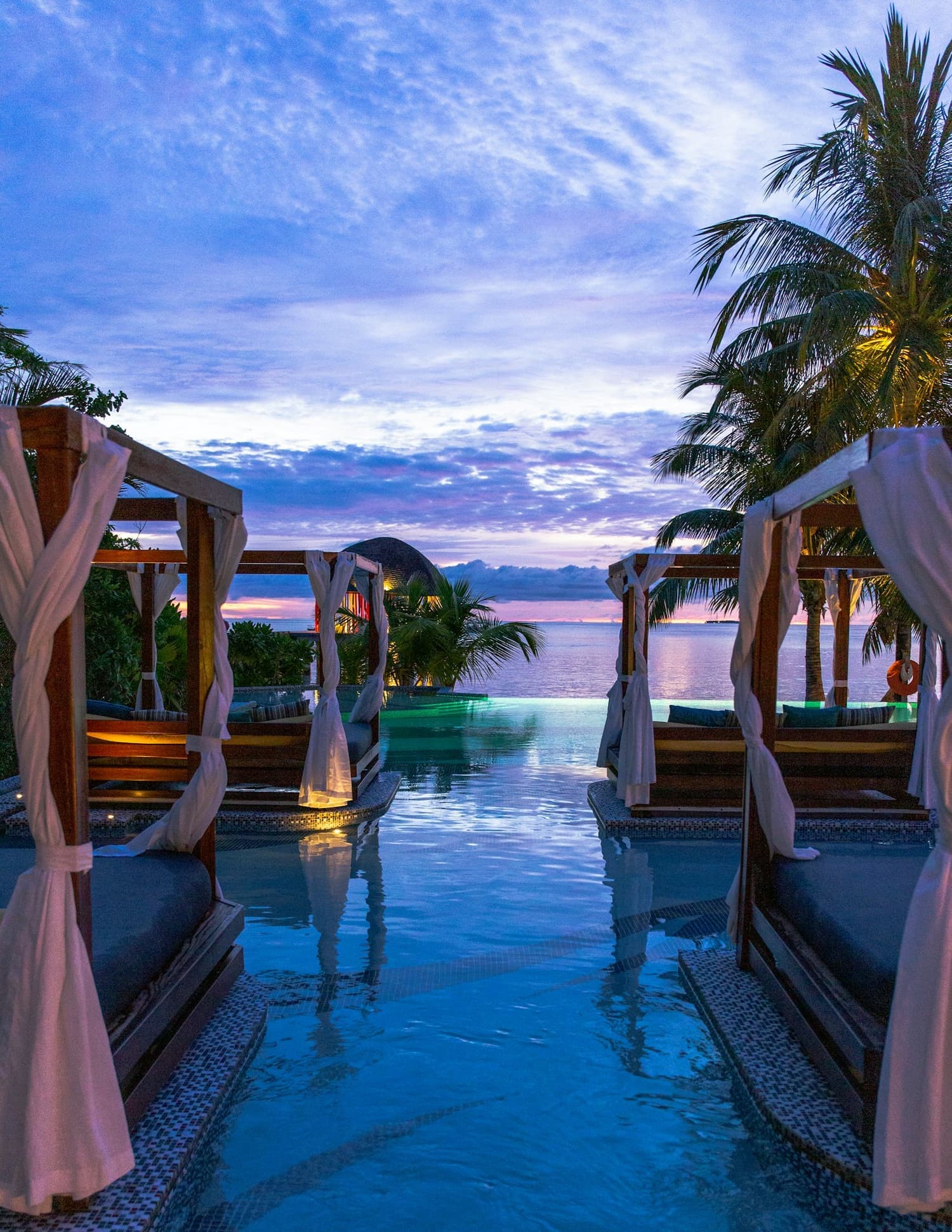 Beach cabanas